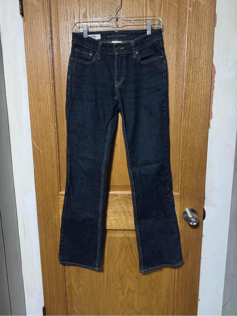 Banana Republic Women's Dark Indigo Bootcut Jeans